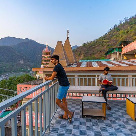 Madpackers Rishikesh Laxman Jhula Hostel Eksteriør bilde