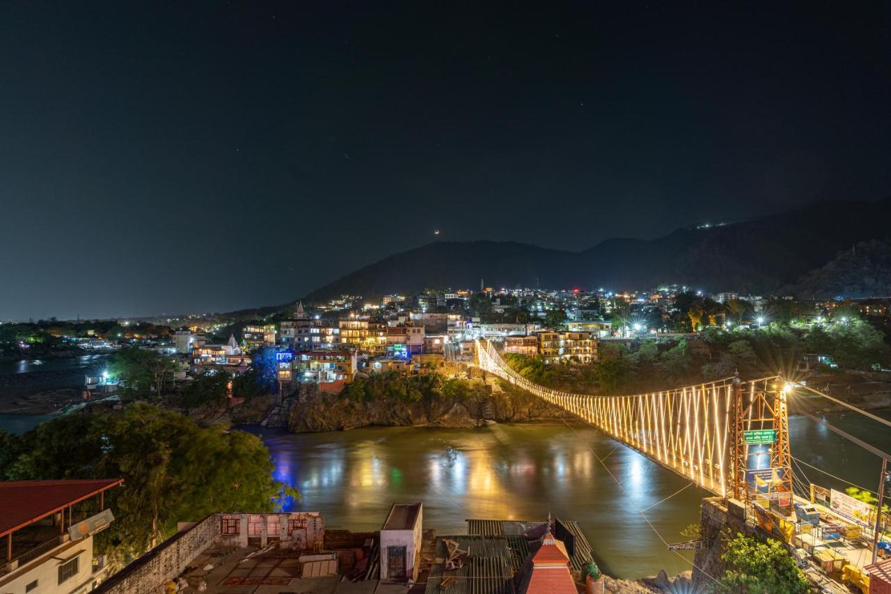 Madpackers Rishikesh Laxman Jhula Hostel Eksteriør bilde