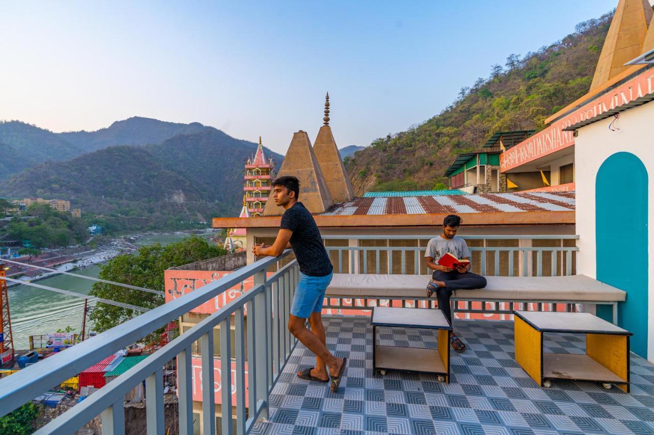 Madpackers Rishikesh Laxman Jhula Hostel Eksteriør bilde
