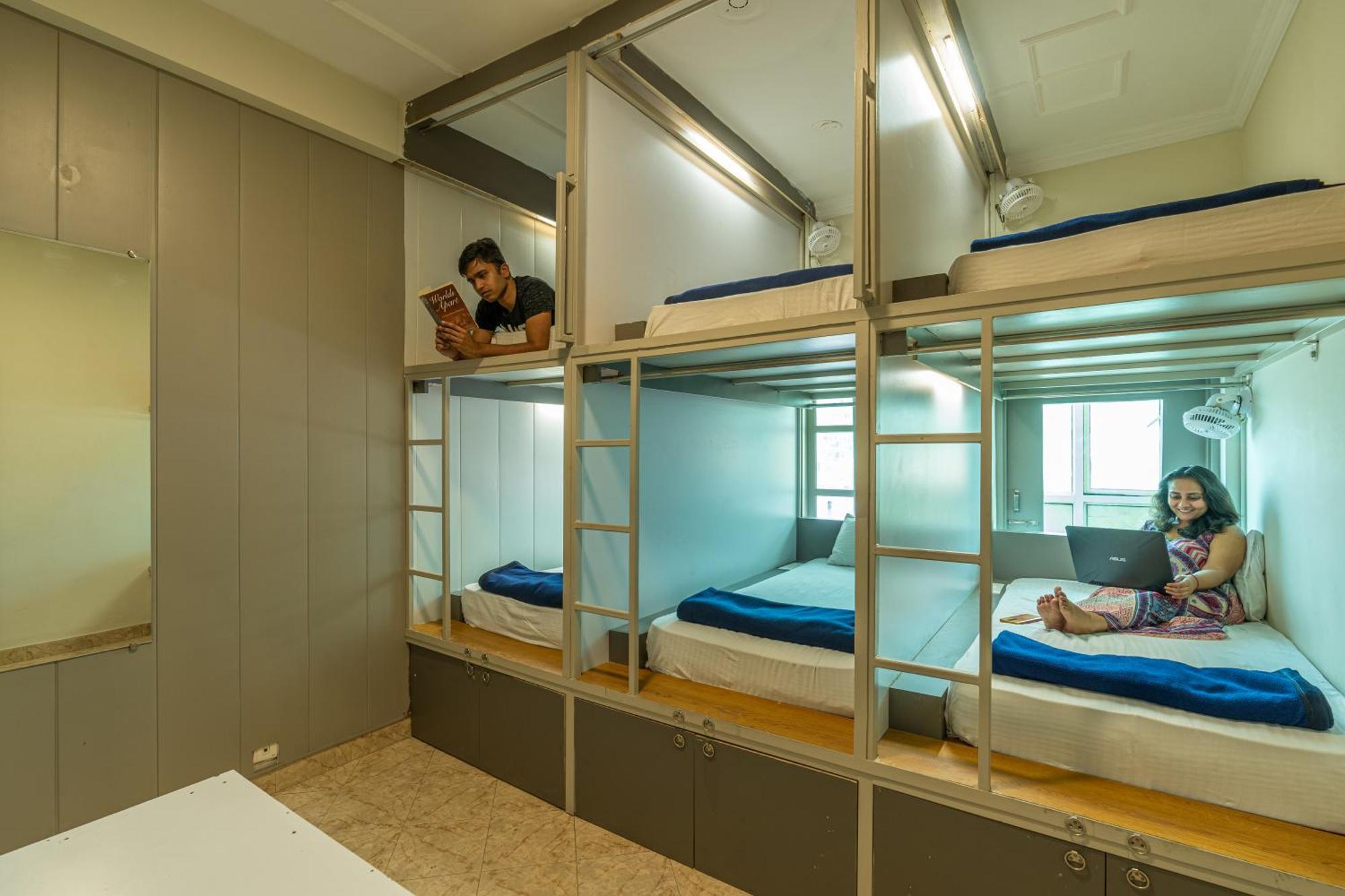 Madpackers Rishikesh Laxman Jhula Hostel Eksteriør bilde